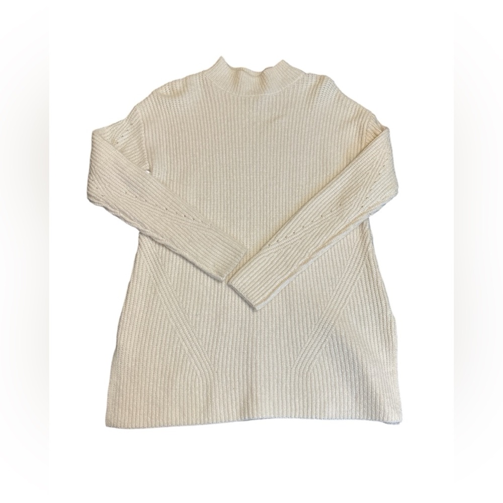 Old Navy Cream Tunic Sweater